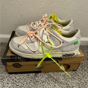 NIKE x OFF WHITE DUNK LOW LOT 12